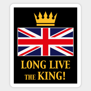 Long Live The King! (England / Great Britain / United Kingdom / 4C) Magnet